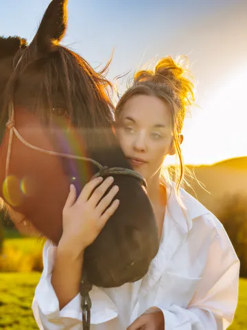 Moment de complicité pris sur le vif