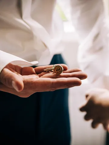 Vue sur les détails de la décoration de table