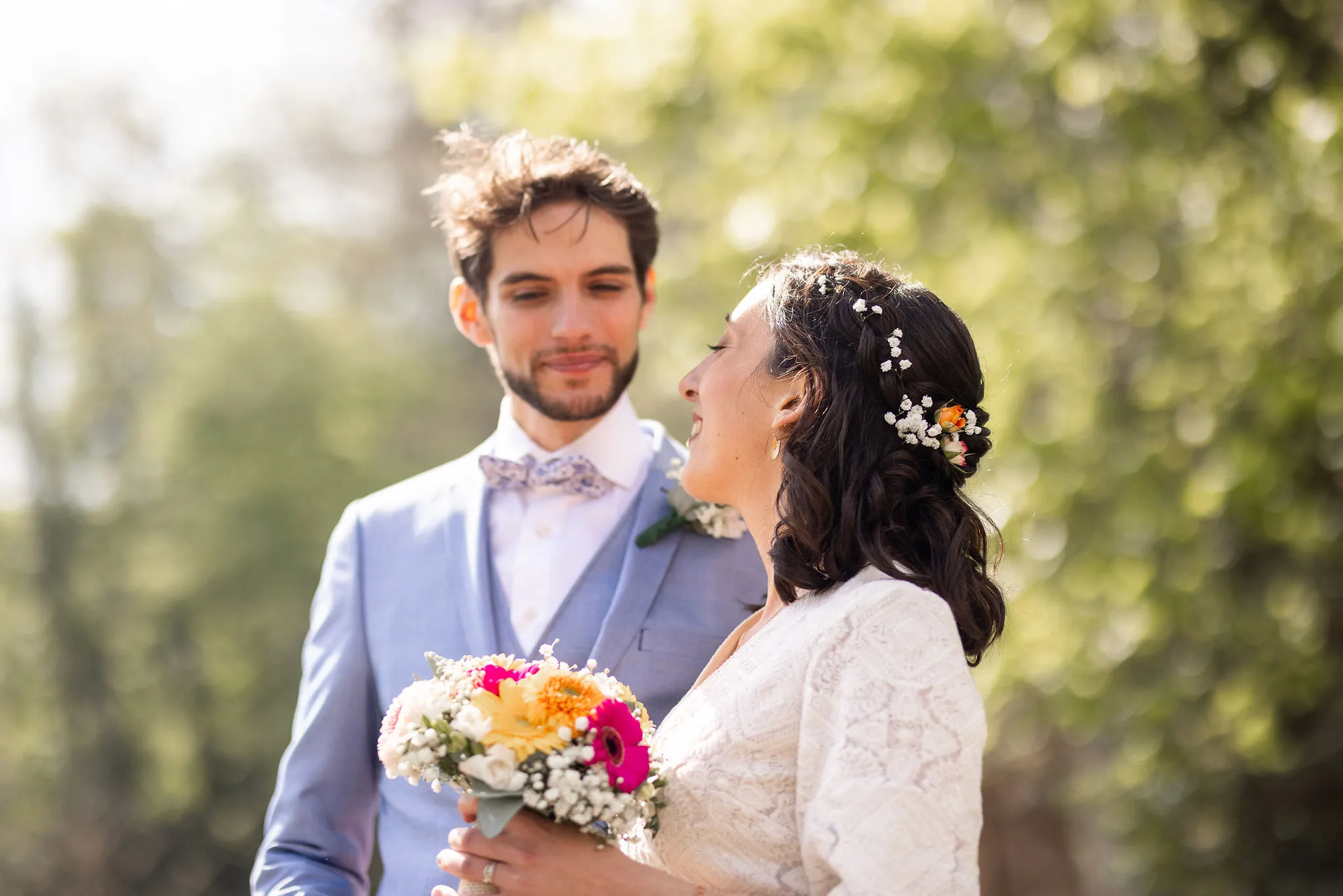 Photographie du mariage de Salomée et Julien à Namur.