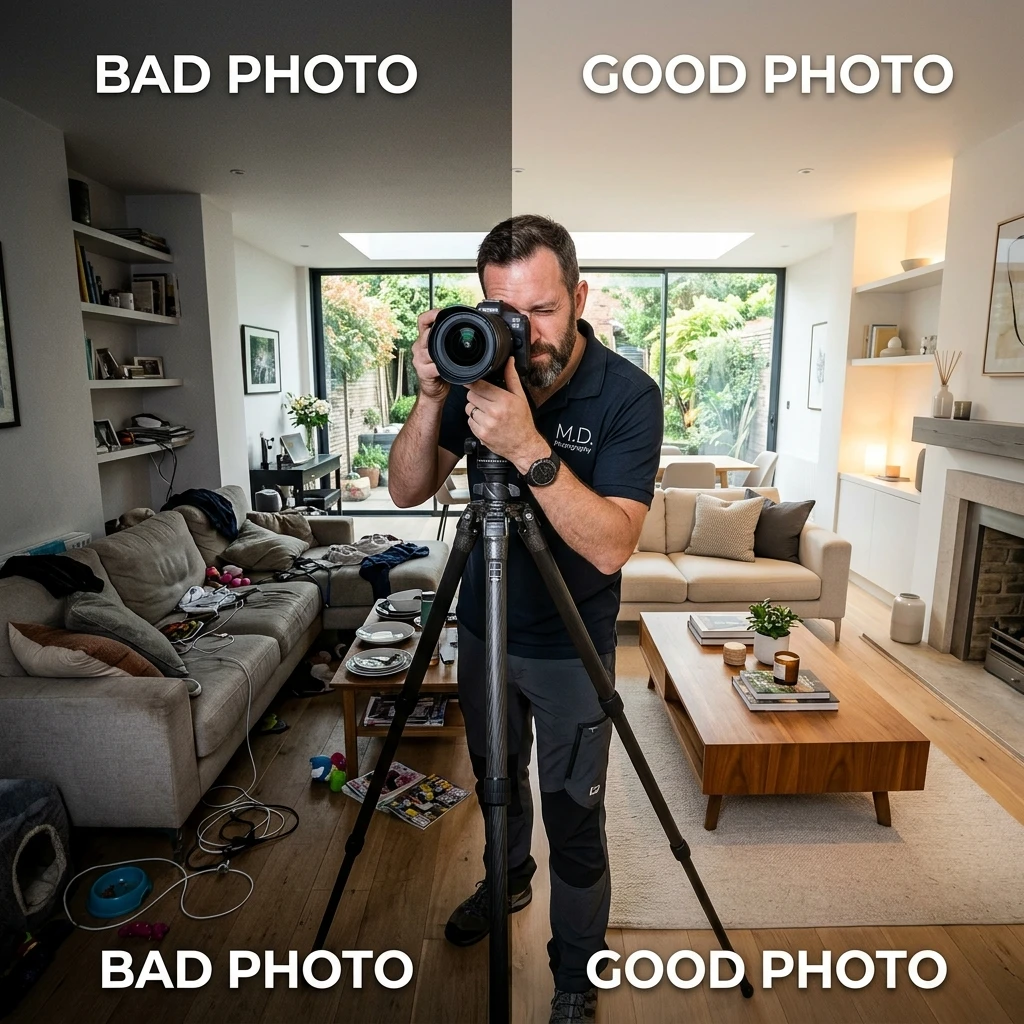 5 erreurs en photo immobilière qui font fuir les acheteurs