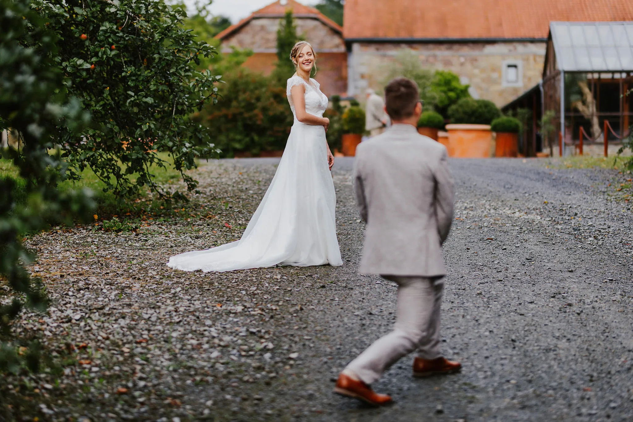 Photographie du mariage de Jenifer et Benjamin à la Ferme du Banneway.