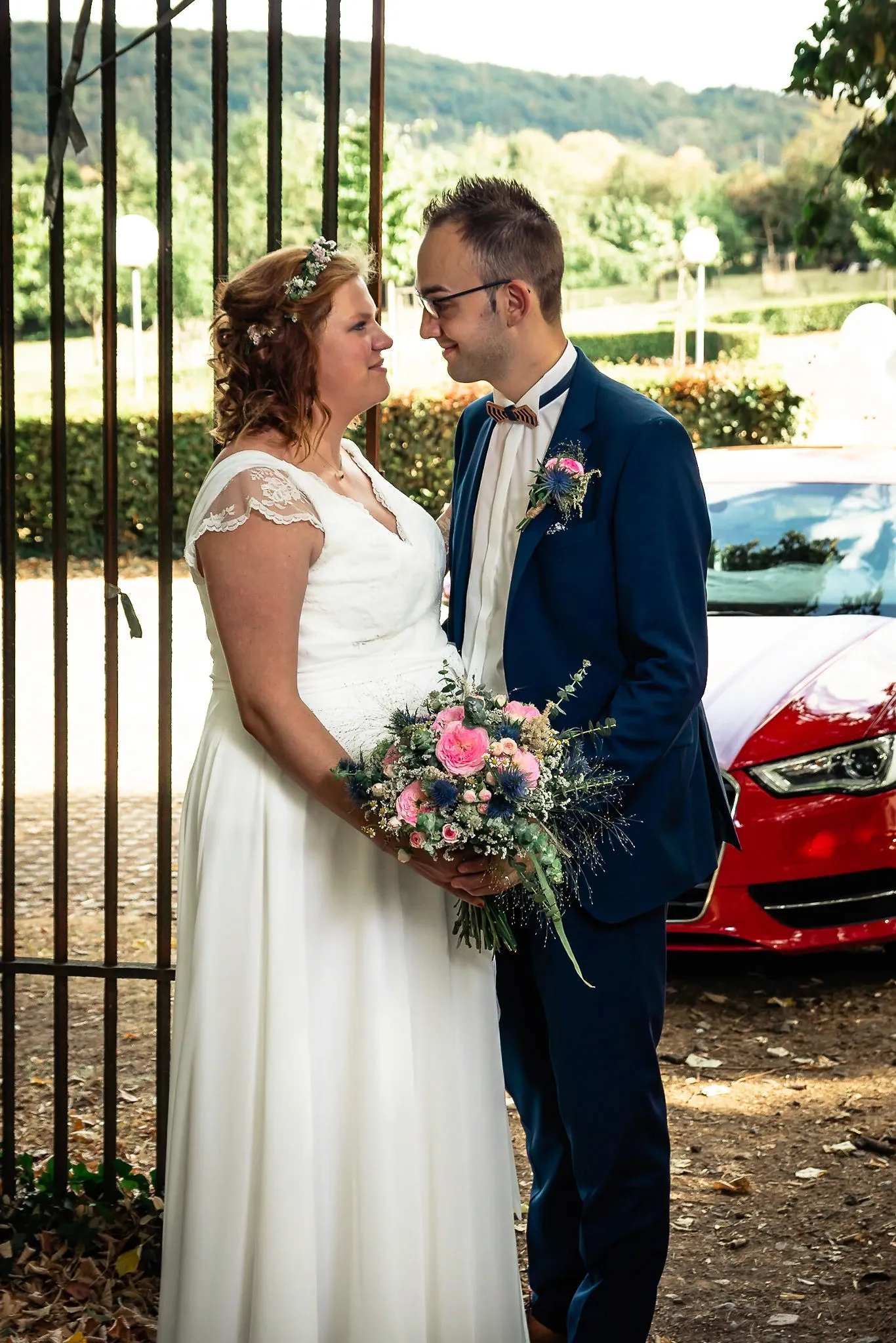 Photographie du mariage de Sébastien et Virginie au Domaine de Colonster.