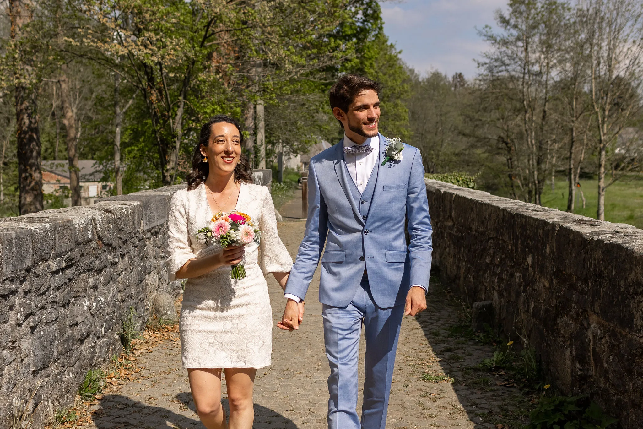 Photographie du mariage de Salomée et Julien à Namur.