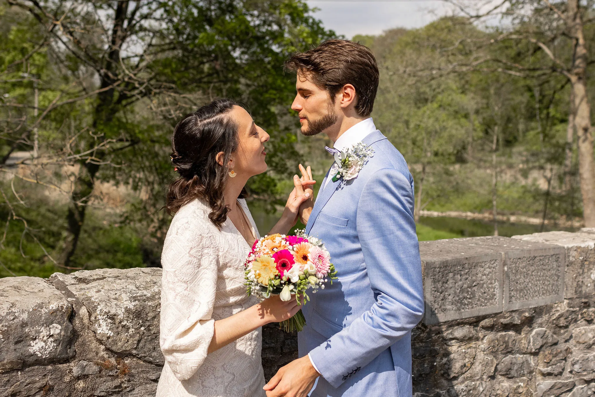 Photographie du mariage de Salomée et Julien à Namur.