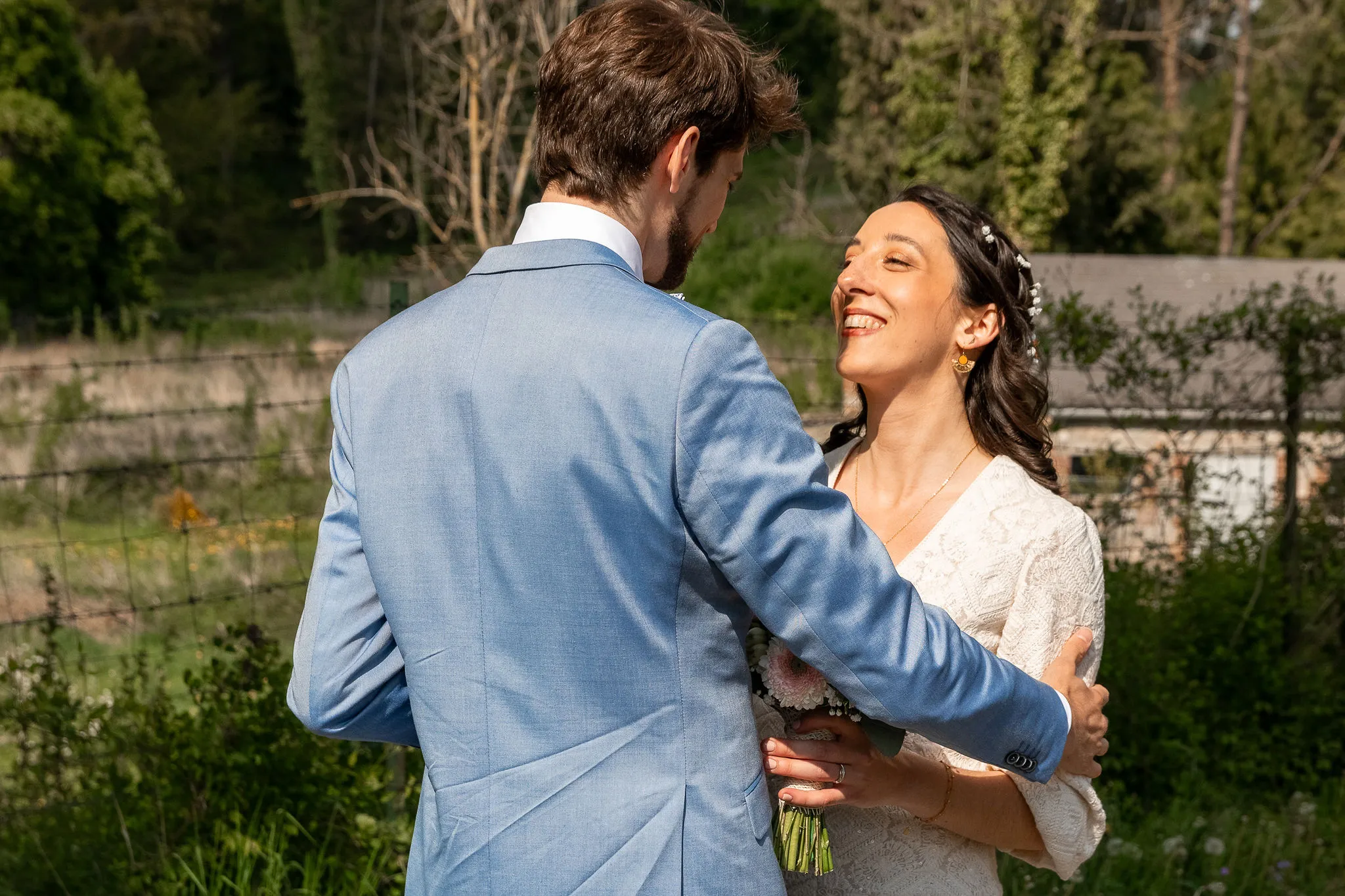 Photographie du mariage de Salomée et Julien à Namur.