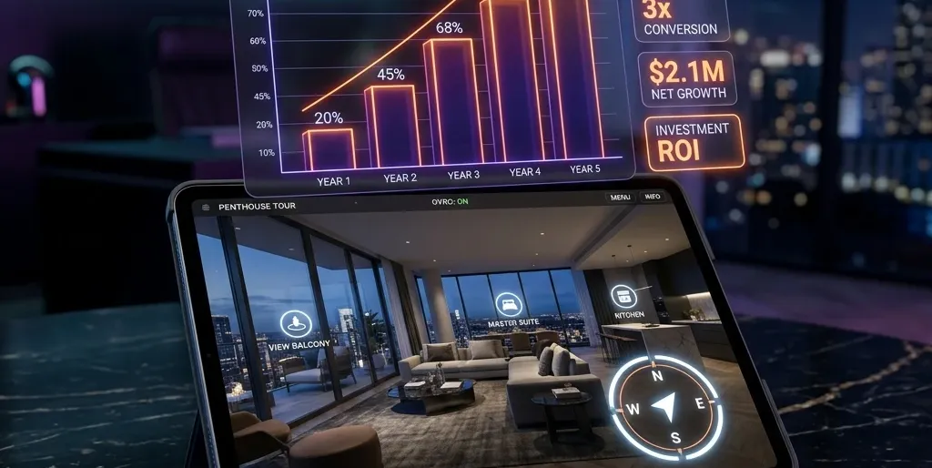 Visite virtuelle 360° : le ROI pour votre agence